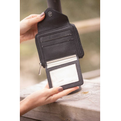 Porte Monnaie Pénélope Clémence Noir