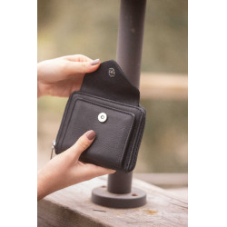 Porte Monnaie Pénélope Clémence Noir