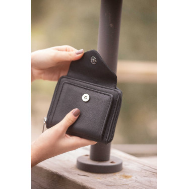 Porte Monnaie Pénélope Clémence Noir