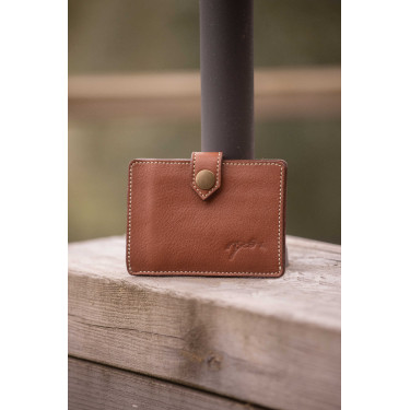 Porte-Carte Pénélope Cartoon Cognac Marron