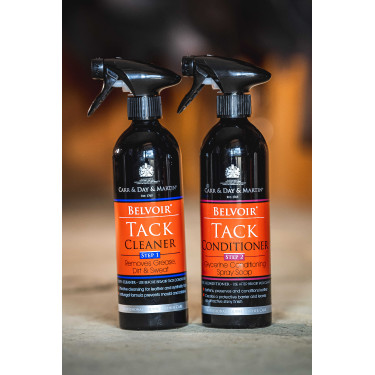 Pack soin des cuir Belvoir Duo Step 1+ Step 2 Carr & Day & Martin