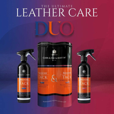 Pack soin des cuir Belvoir Duo Step 1+ Step 2 Carr & Day & Martin