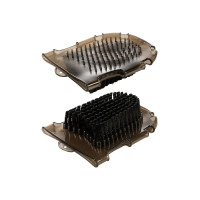 Gant de pansage HKM Noir Gant de pansage HKM Noir