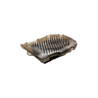 Gant de pansage HKM Noir Gant de pansage HKM Noir