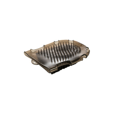 Gant de pansage HKM Noir Gant de pansage HKM Noir