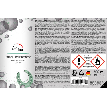 Spray soins de la fourchette HKM Blanc