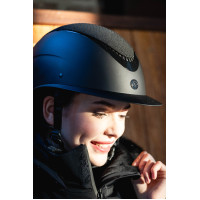 Casque Alarion Diamond HKM Noir / argenté
