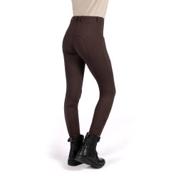 Legging Mia fond 1/1 en silicone HKM Marron foncé Legging Mia fond 1/1 en silicone HKM Marron foncé