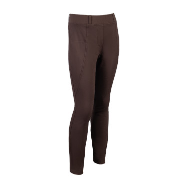 Legging Mia fond 1/1 en silicone HKM Marron foncé Legging Mia fond 1/1 en silicone HKM Marron foncé
