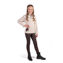 Legging Mia fond 1/1 en silicone HKM Marron foncé Legging Mia fond 1/1 en silicone HKM Marron foncé