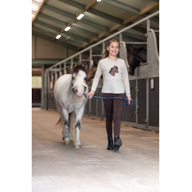 Polo à manches longues Mia HKM Beige Polo à manches longues Mia HKM Beige