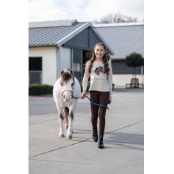 Polo à manches longues Mia HKM Beige Polo à manches longues Mia HKM Beige