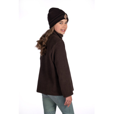 Pull polaire enfant Mia HKM Marron foncé