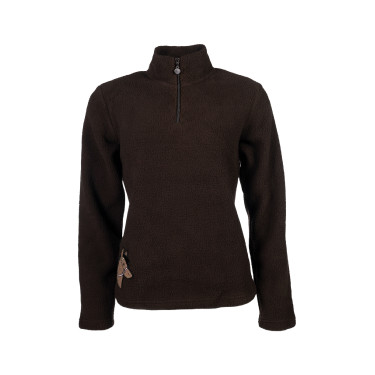 Pull polaire enfant Mia HKM Marron foncé