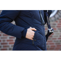 Doudoune longue Toronto HKM Bleu foncé