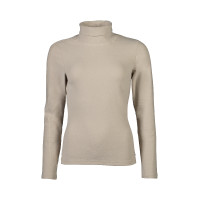 T-shirt manches longues col roulé Eva HKM Beige