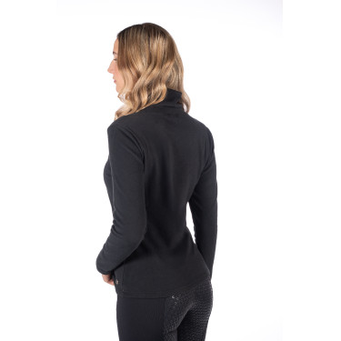 T-shirt manches longues col roulé Eva HKM Noir T-shirt manches longues col roulé Eva HKM Noir