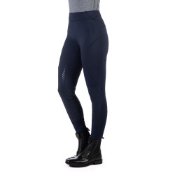 Legging Rio fond 1/1 en silicone HKM Bleu foncé