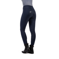 Legging Rio fond 1/1 en silicone HKM Bleu foncé Legging Rio fond 1/1 en silicone HKM Bleu foncé