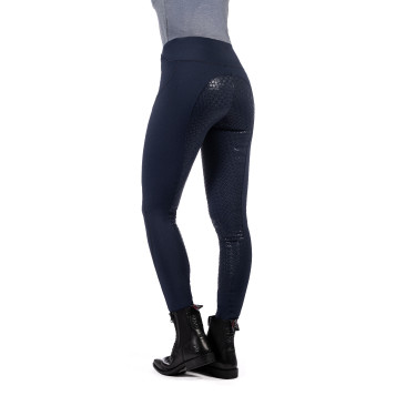 Legging Rio fond 1/1 en silicone HKM Bleu foncé