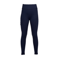 Legging Rio fond 1/1 en silicone HKM Bleu foncé