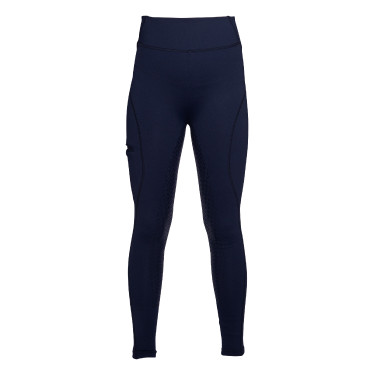 Legging Rio fond 1/1 en silicone HKM Bleu foncé