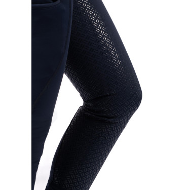 Legging Rio fond 1/1 en silicone HKM Bleu foncé