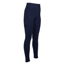 Legging Rio fond 1/1 en silicone HKM Bleu foncé