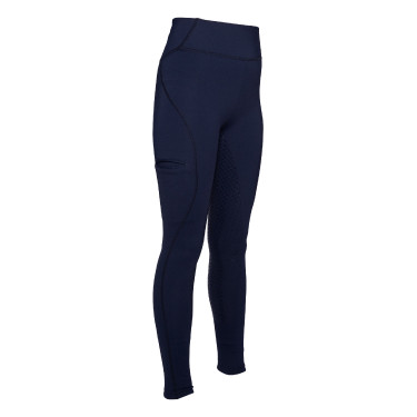 Legging Rio fond 1/1 en silicone HKM Bleu foncé