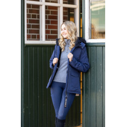 Legging Rio fond 1/1 en silicone HKM Bleu foncé