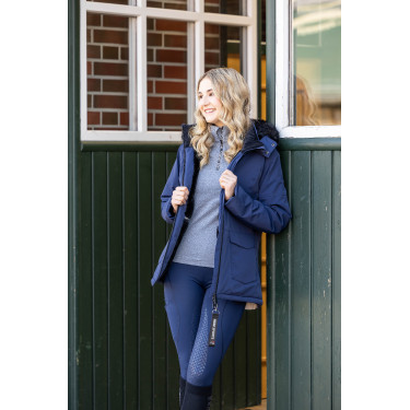 Legging Rio fond 1/1 en silicone HKM Bleu foncé