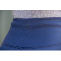 Legging Rio fond 1/1 en silicone HKM Bleu foncé
