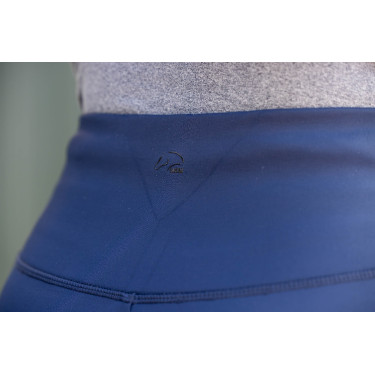 Legging Rio fond 1/1 en silicone HKM Bleu foncé