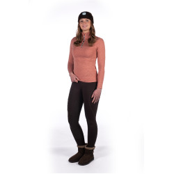 Legging Rio fond 1/1 en silicone HKM Marron foncé Legging Rio fond 1/1 en silicone HKM Marron foncé