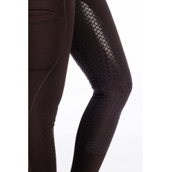 Legging Rio fond 1/1 en silicone HKM Marron foncé Legging Rio fond 1/1 en silicone HKM Marron foncé
