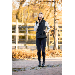 Legging Rio fond 1/1 en silicone HKM Noir Legging Rio fond 1/1 en silicone HKM Noir