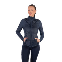 Veste bi-matières Prag II Style HKM Bleu foncé