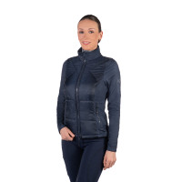 Veste bi-matières Prag II Style HKM Bleu foncé