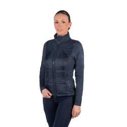 Veste bi-matières Prag II Style HKM Bleu foncé