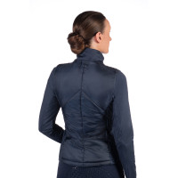 Veste bi-matières Prag II Style HKM Bleu foncé