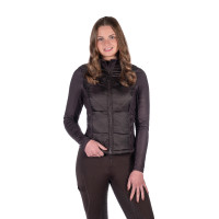 Veste bi-matières Prag II Style HKM Marron foncé