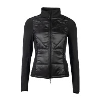 Veste bi-matières Prag II Style HKM Noir