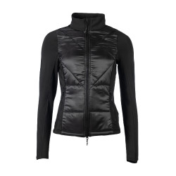 Veste bi-matières Prag II Style HKM Noir