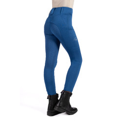 Legging Lana II Style fond 1/1 en silicone HKM Bleu Legging Lana II Style fond 1/1 en silicone HKM Bleu