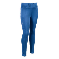 Legging Lana II Style fond 1/1 en silicone HKM Bleu Legging Lana II Style fond 1/1 en silicone HKM Bleu