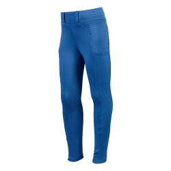 Legging Lana II Style fond 1/1 en silicone HKM Bleu Legging Lana II Style fond 1/1 en silicone HKM Bleu