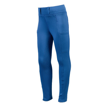 Legging Lana II Style fond 1/1 en silicone HKM Bleu Legging Lana II Style fond 1/1 en silicone HKM Bleu