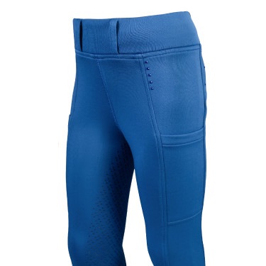 Legging Lana II Style fond 1/1 en silicone HKM Bleu Legging Lana II Style fond 1/1 en silicone HKM Bleu