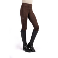 Legging Lana II Style fond 1/1 en silicone HKM Marron foncé