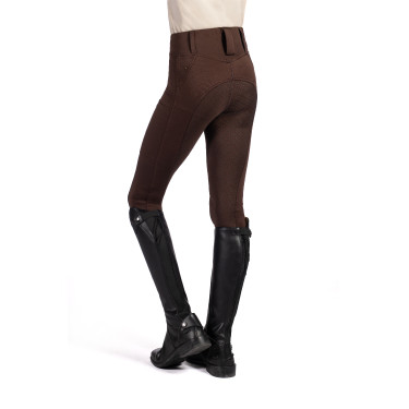 Legging Lana II Style fond 1/1 en silicone HKM Marron foncé